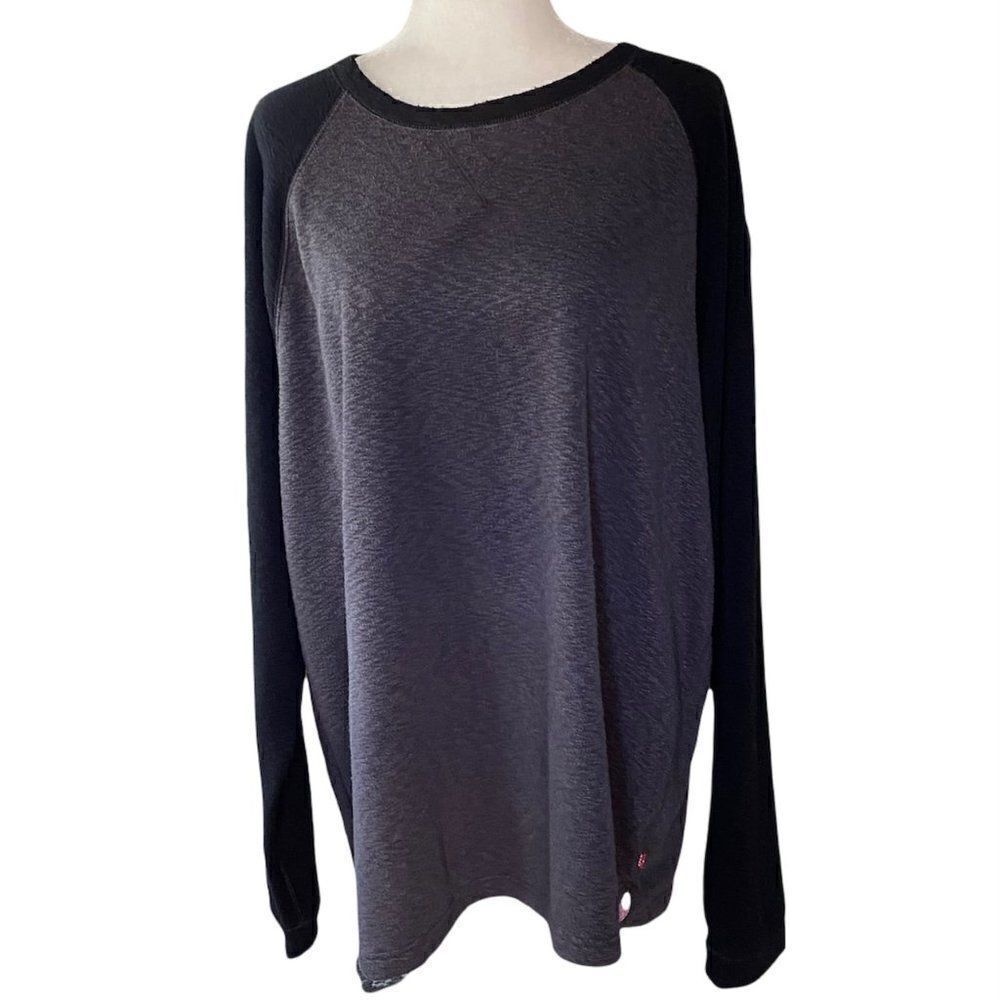 Levi’s Men’s Gray Black Pullover Crew Neck SZ XXL